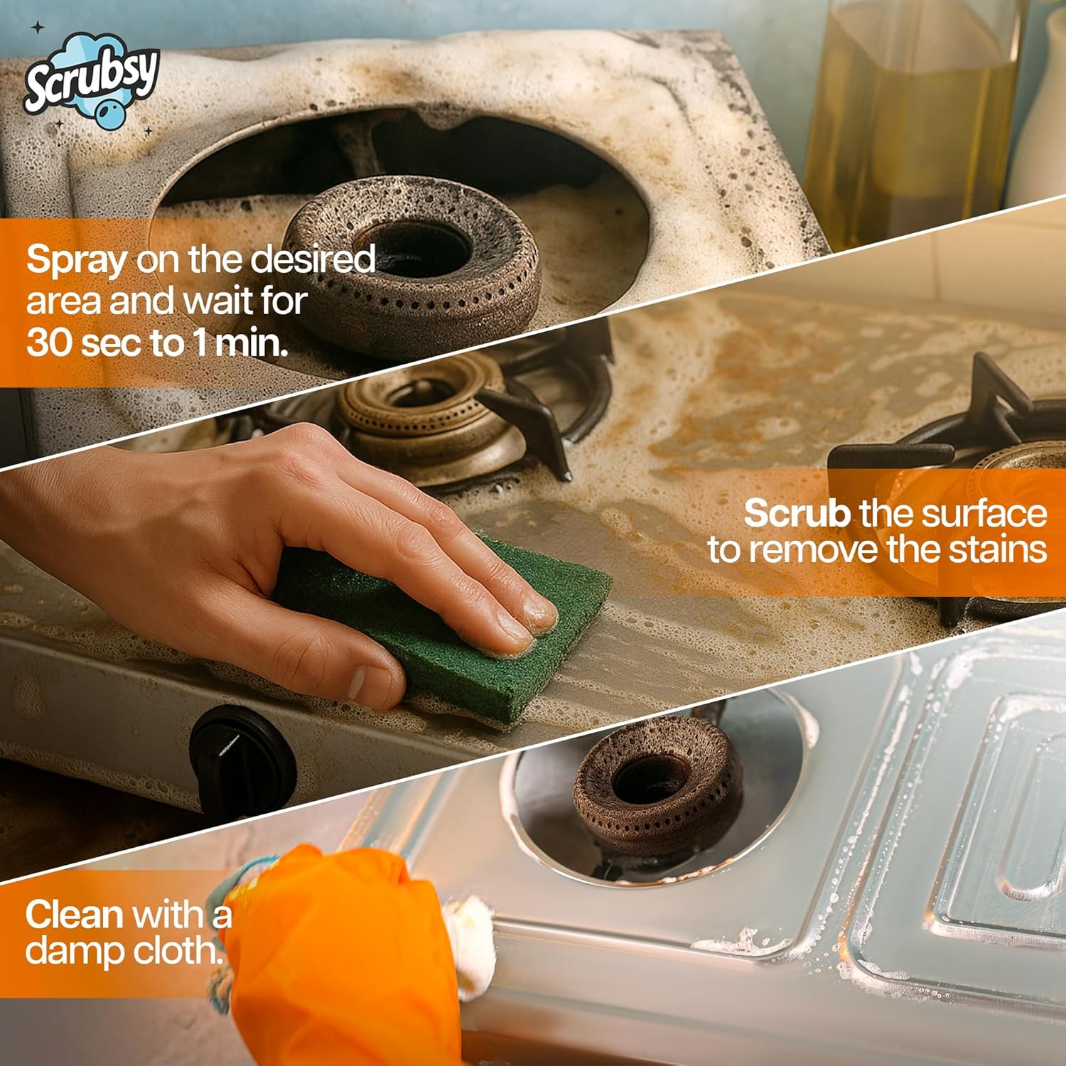 Scrubsy Kitchen Cleaning Spray